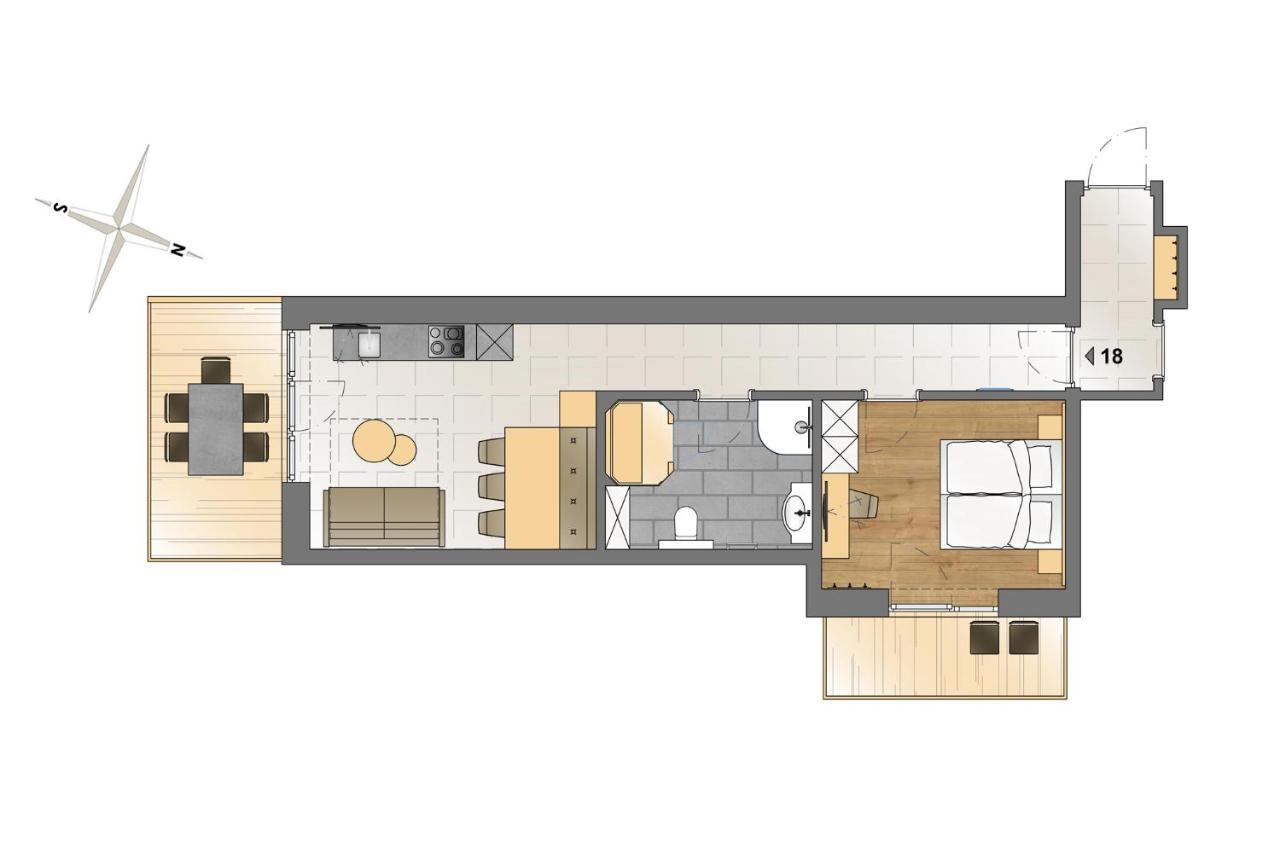 Apart-Hotel Alpinsonnenresidenz Fiss Luaran gambar